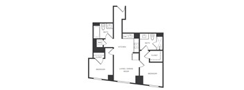 2 Bed/2 Bath-H